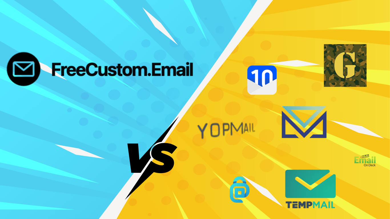 Best Temporary Email Services in 2026: FreeCustom.Email vs. 9 Competitors